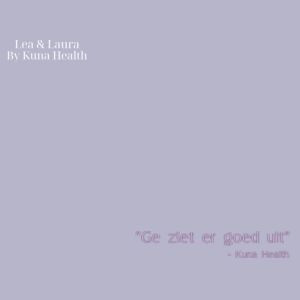 Lea sweater - quote "Ge ziet er goed uit" Design