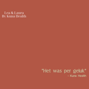Lea sweater - quote "Het was per geluk" Design