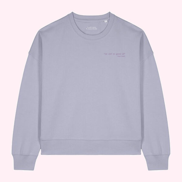 Lea sweater - quote "Ge ziet er goed uit" Thumbnail