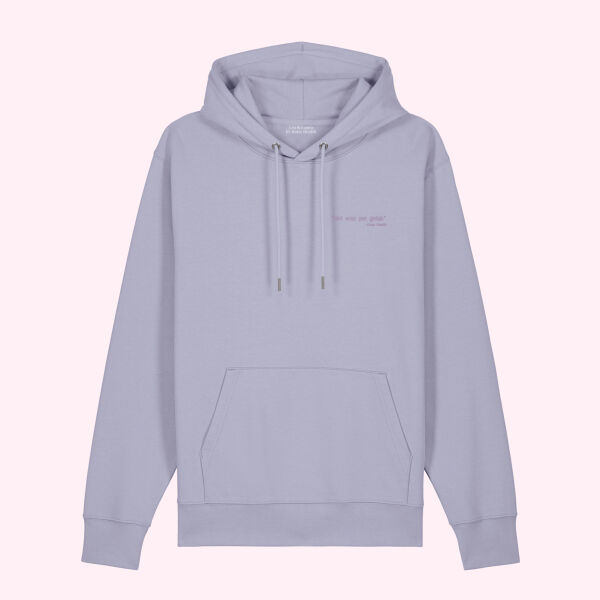 Laura hoodie - quote "Het was per geluk" Thumbnail