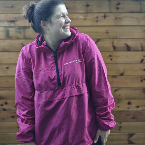 Regenjas "Beetje regen kan ik tegen" Thumbnail