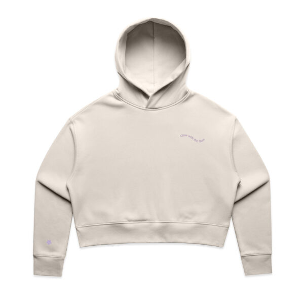 Glow with the flow (cropped hoodie) Thumbnail